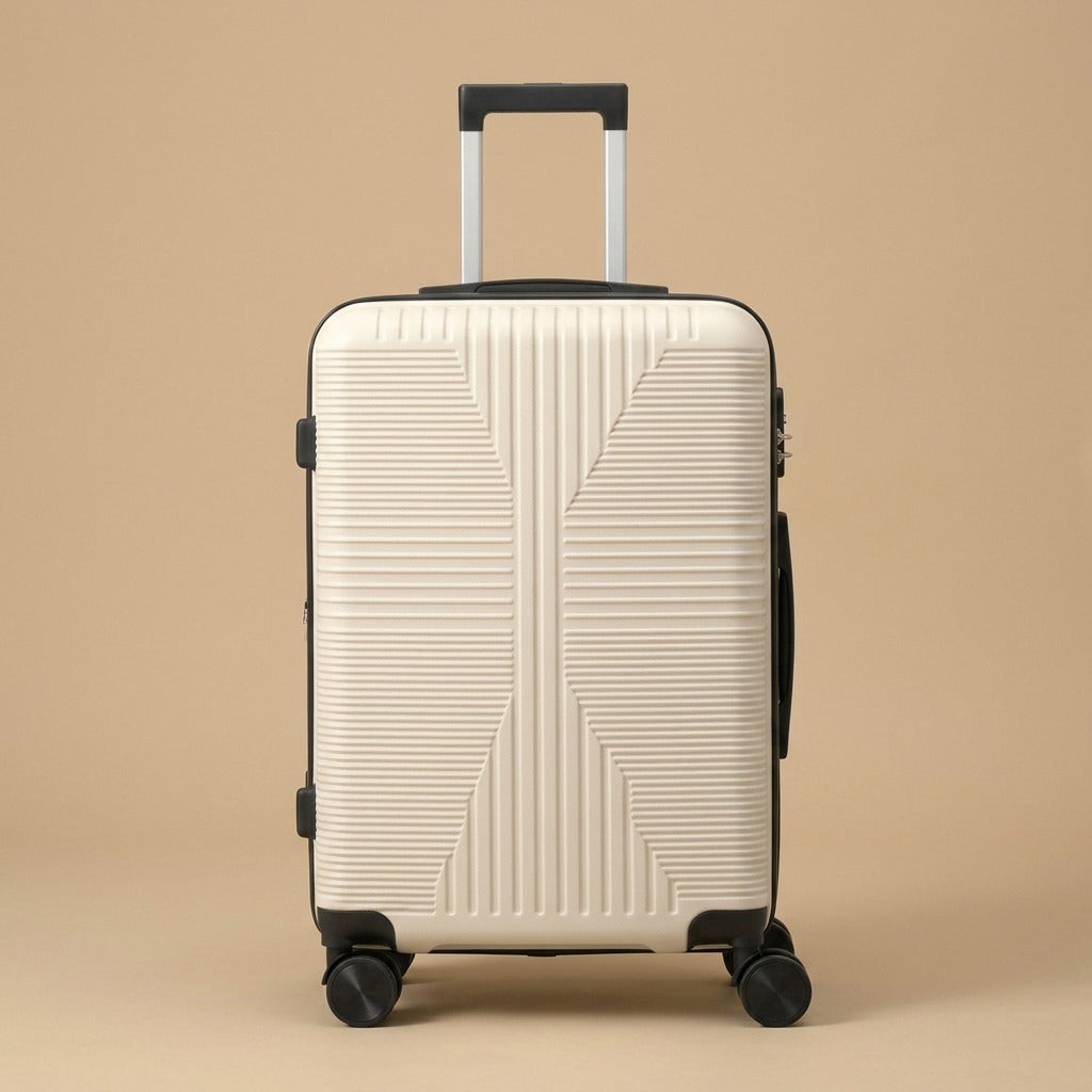 Crush-Resistant PP 3-Piece Spinner Luggage Set