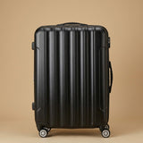 Classic Ribbed 3-Piece Spinner Luggage Set with TSA Lock