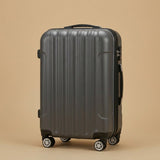 Classic Ribbed 3-Piece Spinner Luggage Set with TSA Lock