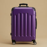 Classic Ribbed 3-Piece Spinner Luggage Set with TSA Lock
