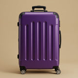 Classic Ribbed 3-Piece Spinner Luggage Set with TSA Lock