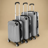 Classic Ribbed 3-Piece Spinner Luggage Set with TSA Lock