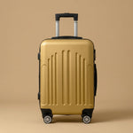 Vintage Stripe 4-Piece Spinner Luggage Set