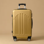 Vintage Stripe 4-Piece Spinner Luggage Set
