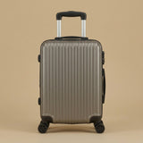 Ribbed Hardshell 3-Piece Spinner Luggage Set