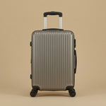 Ribbed Hardshell 3-Piece Spinner Luggage Set