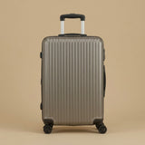 Ribbed Hardshell 3-Piece Spinner Luggage Set