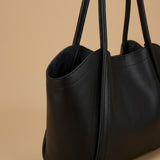 Large Capacity High-grade Sentong Qin Genuine Leather Shoulder Cowhide Big Bag