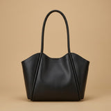 Large Capacity High-grade Sentong Qin Genuine Leather Shoulder Cowhide Big Bag