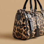 Leopard Print Handbag Fashion All-match Leather Large-capacity One-shoulder Bag