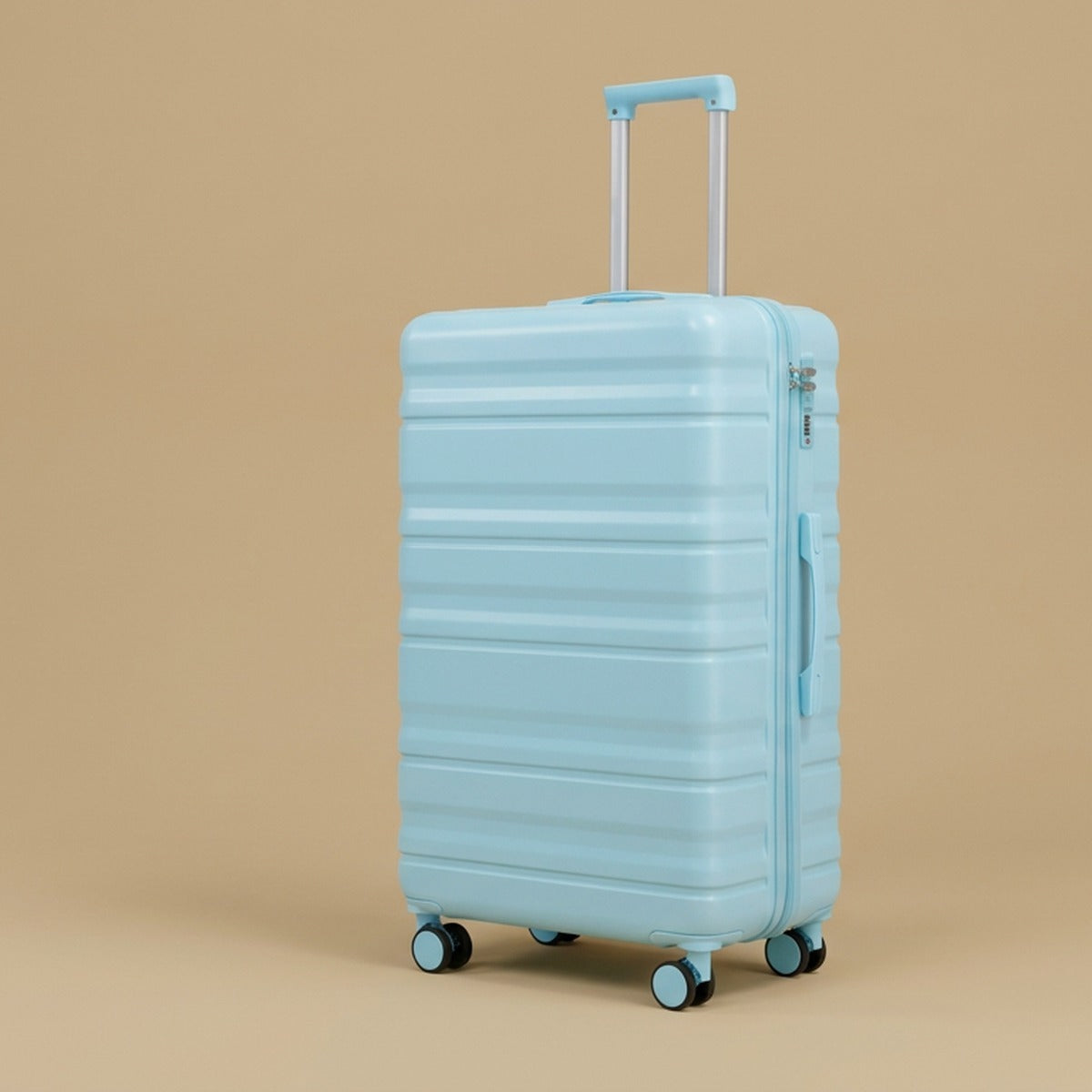 Waterproof ABS 3-Piece Spinner Luggage Set