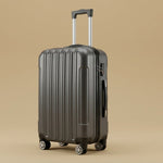Classic Ribbed 3-Piece Spinner Luggage Set with TSA Lock