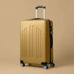 Vintage Stripe 4-Piece Spinner Luggage Set