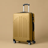 Vintage Stripe 4-Piece Spinner Luggage Set