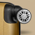 Vintage Stripe 4-Piece Spinner Luggage Set