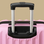 Striped 3-Piece Spinner Luggage Set with TSA Lock