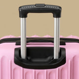 Striped 3-Piece Spinner Luggage Set with TSA Lock