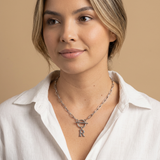Necklace with Initial Pendant