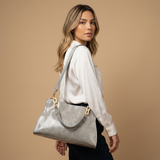 Shoulder Bag with Chain Straps