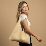 Tote Bag Woven Retro Silhouette