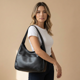 Crossbody Bag Pebbled Leather Finish