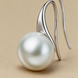 Earrings with Drop Pearl Design
