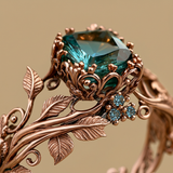 Ring with Copper-Tone Finish