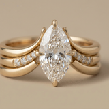 Ring Gold-Tone Brass Band