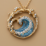 Necklace Gold-Tone Brass Finish