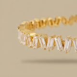 Bracelet with Inlaid Zircon Detail