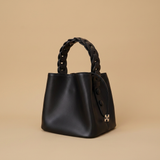 Bucket Bag with Braided Handle