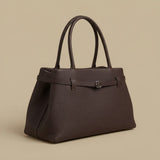 Shoulder Bag with Buckle Strap