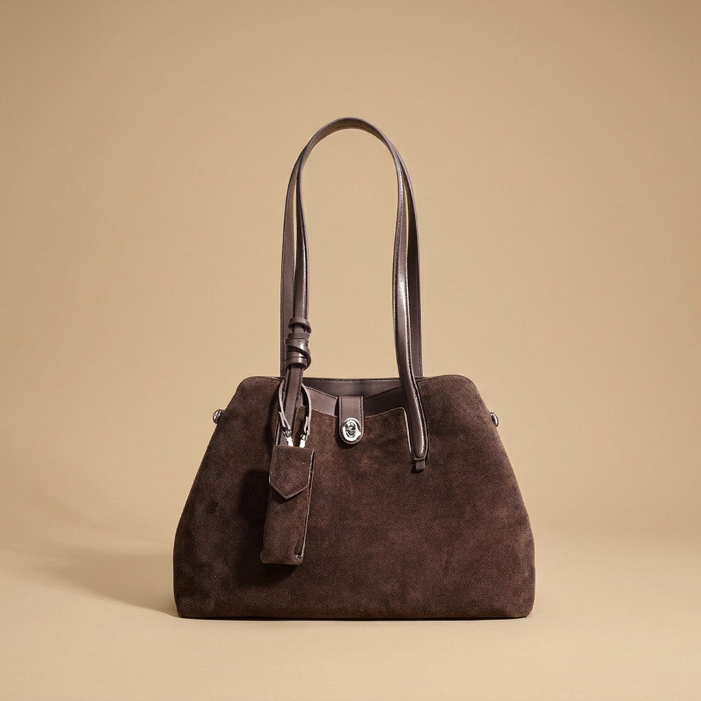Soft-leather Vintage Minimalist Versatile Shoulder Bag