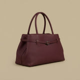 Shoulder Bag with Buckle Strap