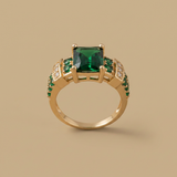 Ring with Crystal Accents
