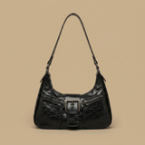 Shoulder Bag with Buckle Detail