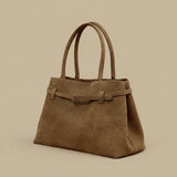 Shoulder Bag with Buckle Strap