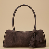 Shoulder Bag with Tassel Accent