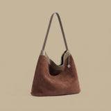 Hobo Bag with Suede Texture II