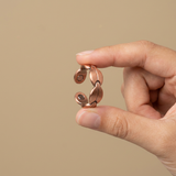 Ring Twisted Copper Band