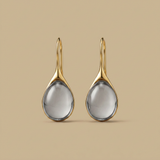 Stud Earrings with Pave Crystals
