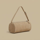 Shoulder Bag with Suede Finish II