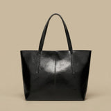 Tote Bag with Exposed Stitching