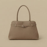 Shoulder Bag with Buckle Strap