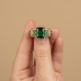 Ring with Crystal Accents