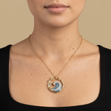 Necklace Gold-Tone Brass Finish