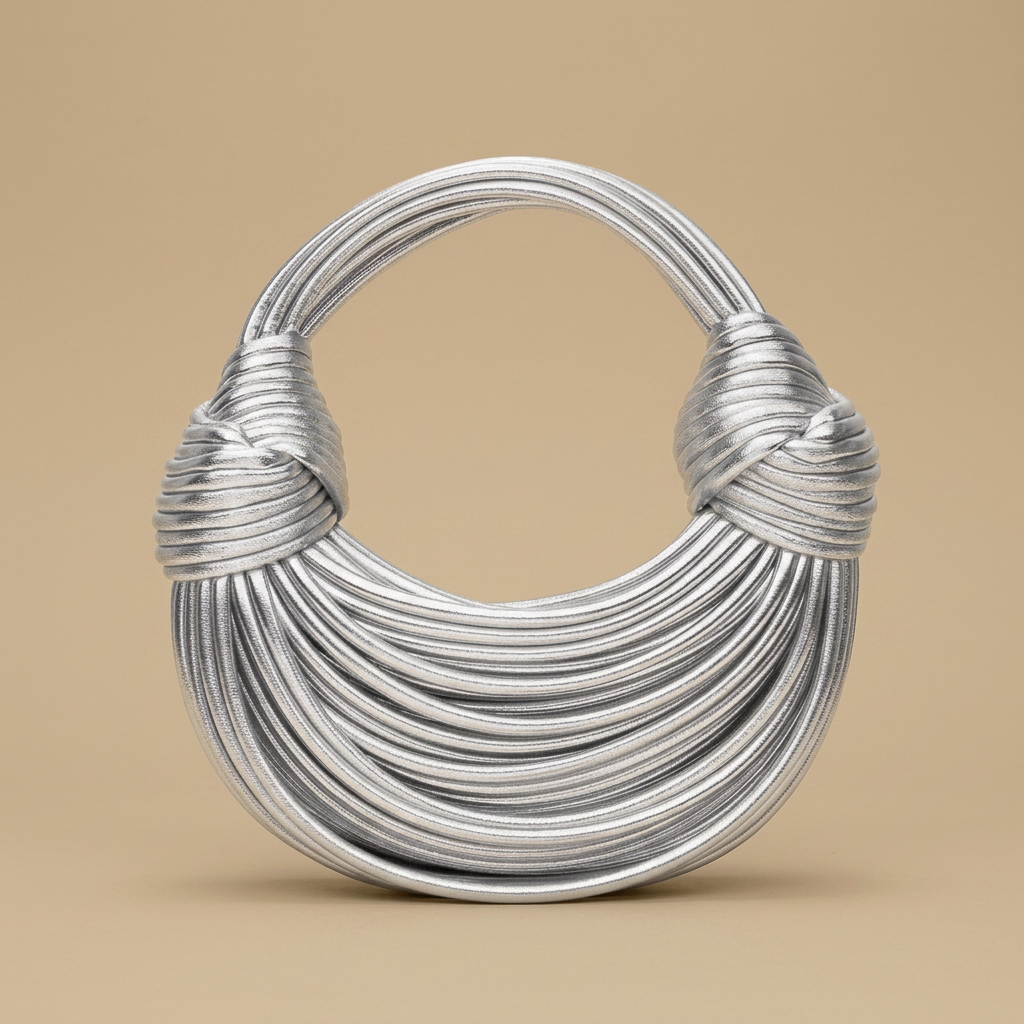 Shoulder Bag with Gold Hardware