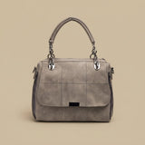 Shoulder Bag with Chain Accents
