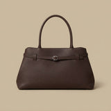 Shoulder Bag with Buckle Strap