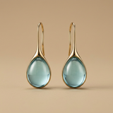 Stud Earrings with Pave Crystals